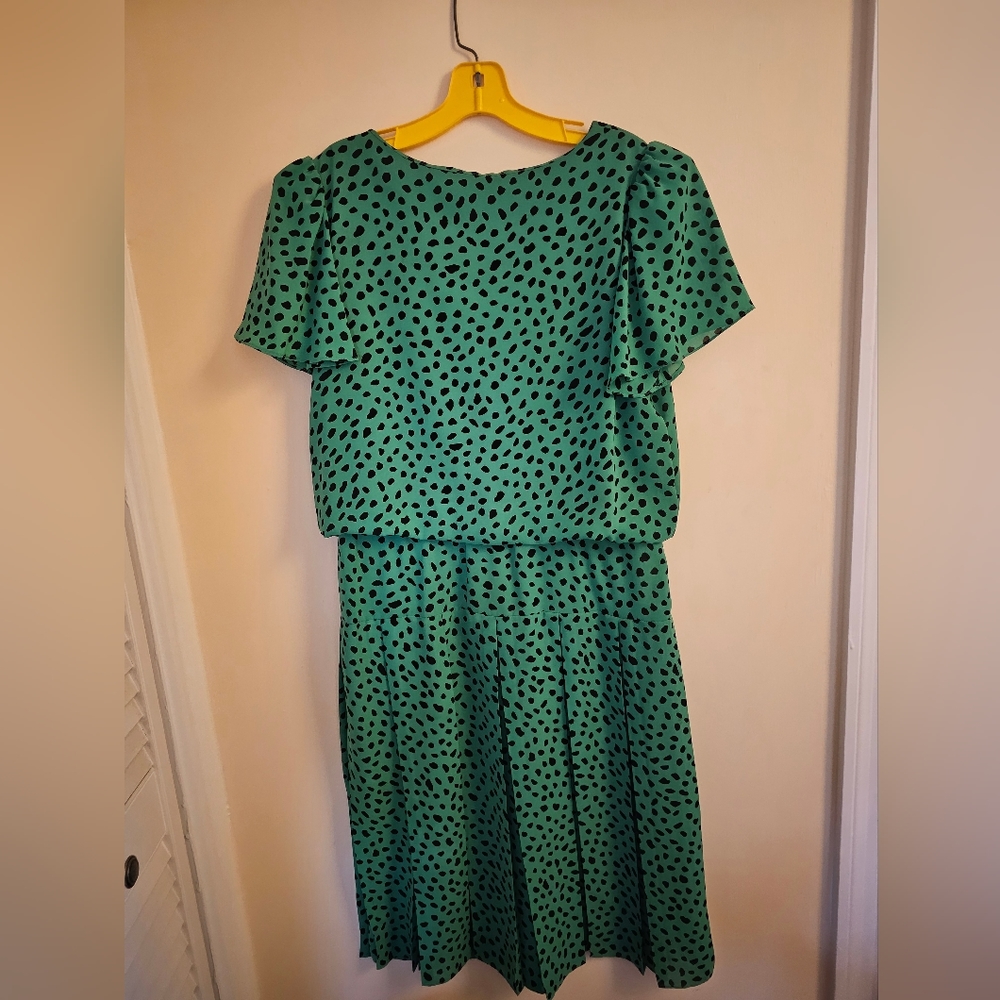 Vintage polka dot dress